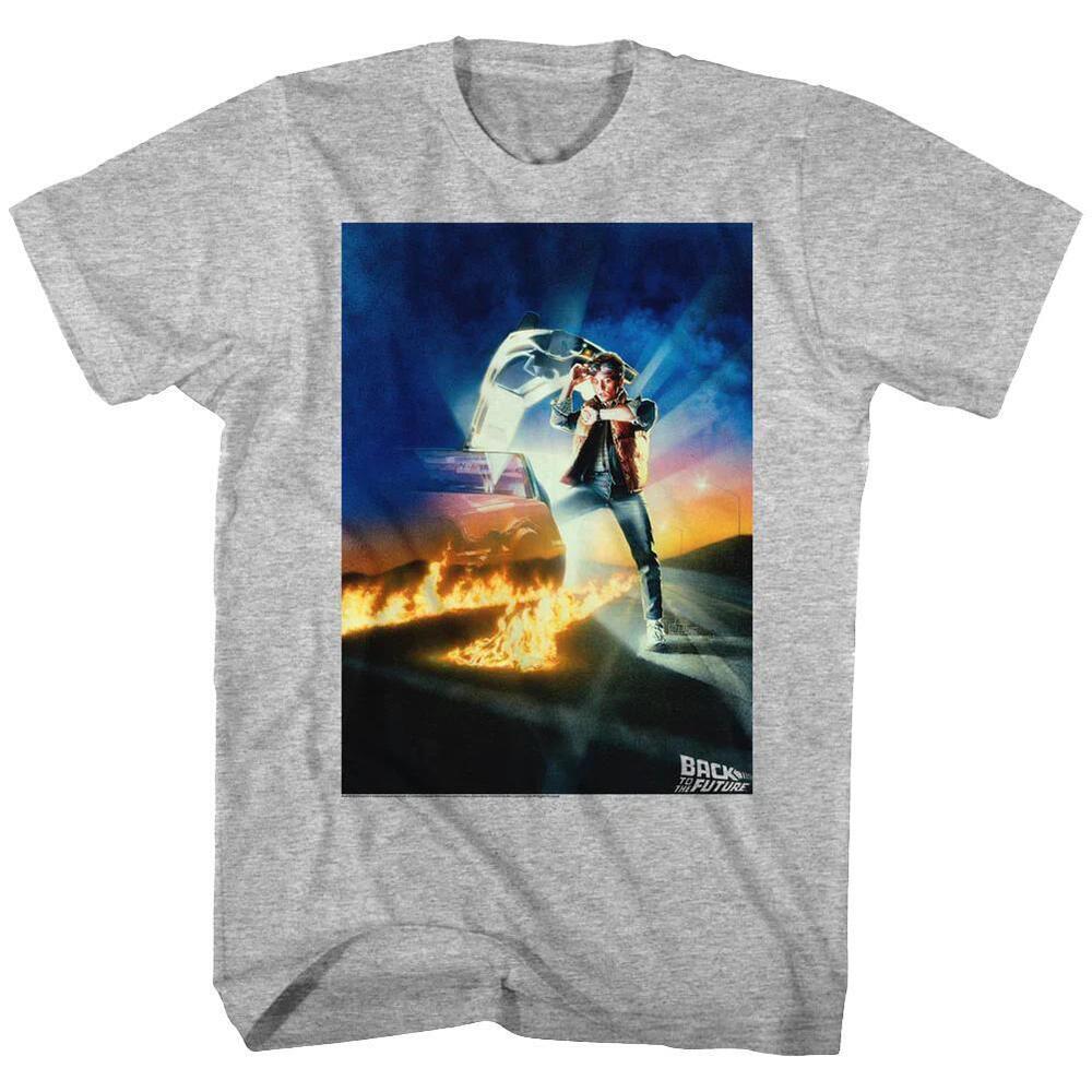Michael J Fox Movie Poster Back To The Future Tshirt